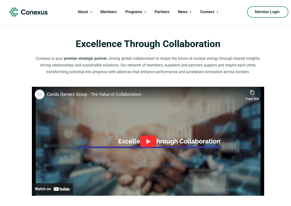 Conexus Nuclear Inc. - Public Website